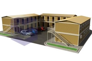 Модульное общежитие в Екатеринбурге