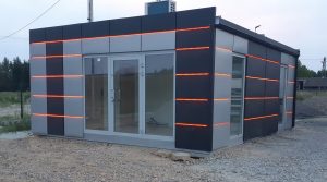 Модульное кафе в Екатеринбурге