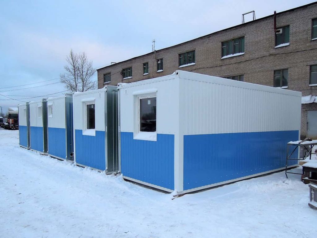 Модульные раздевалки в Екатеринбурге