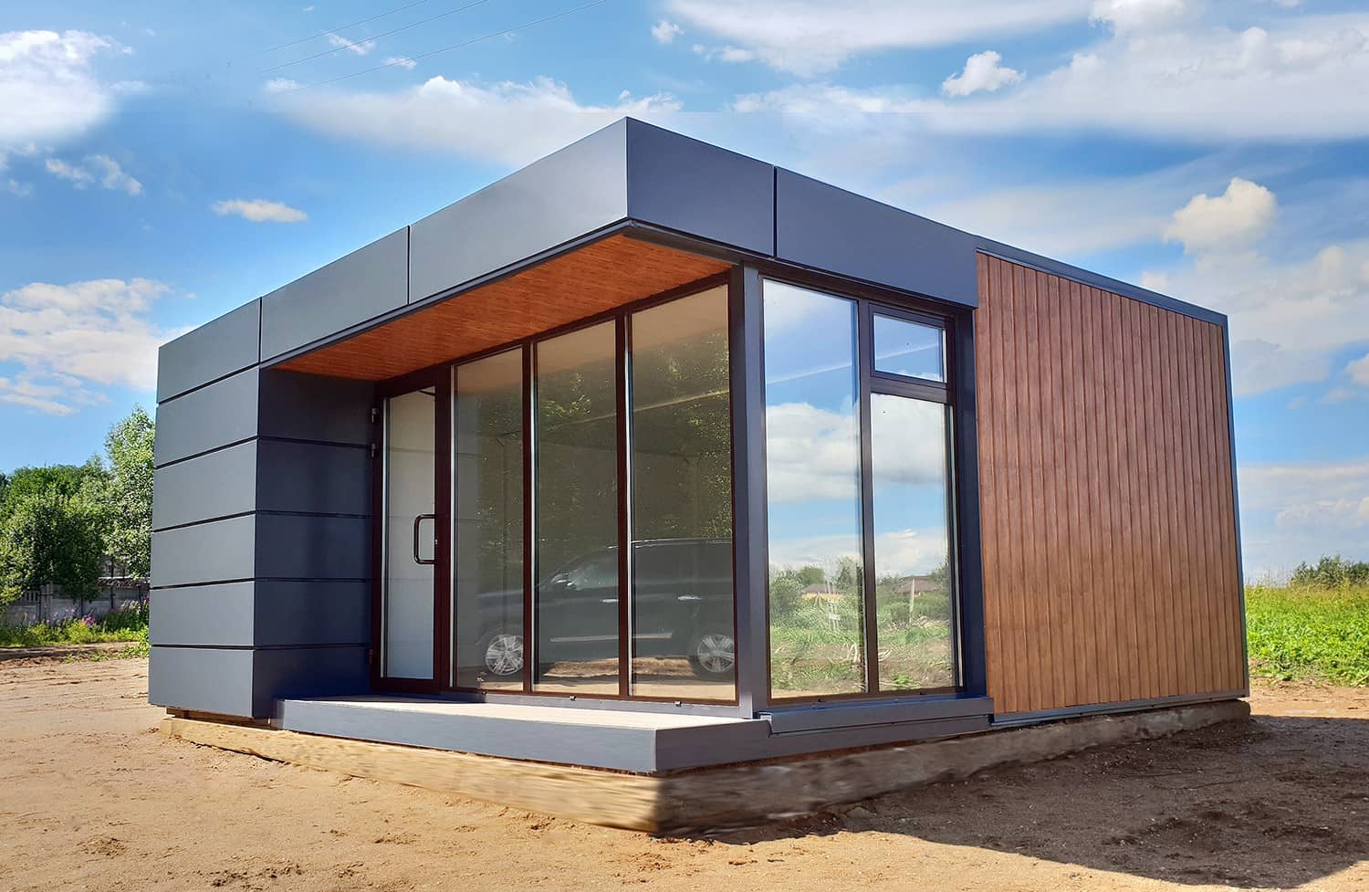 Модульное кафе в Екатеринбурге